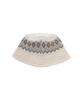 COVERNAT Logo Jacquard Lambswool Bucket Hat Beige