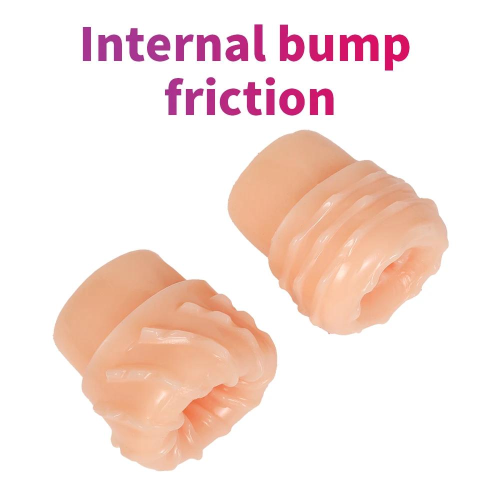 Male Cock Training Penis Sleeve Sex Toy for Men Masturbator Cup Penis Lasting Trainer Delay Exercise Adult Sex Shop Soft TPE