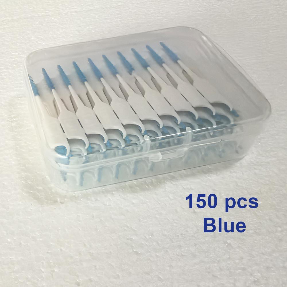 40 120 150 200 Pcs Silicone Interdental Brush Soft Tooth Cleaning Between Teeth Dental Brace Toothpick