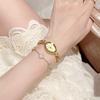 GEDI Ladies Small Gold Watch Gifts Waterproof Fashionable Wristwatch Women Elegant Quartz Vintage Woman Watches
