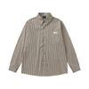 Japanese Style Vintage Plaid Long Sleeve Shirt Loose Fit Casual Blouse Men Women