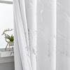 1PC Nuan Series 80% Blackout Fashionable and Minimalist Curtains with Silver and Marble Texture for Living Room Bedroom Balcony Window Home Decor