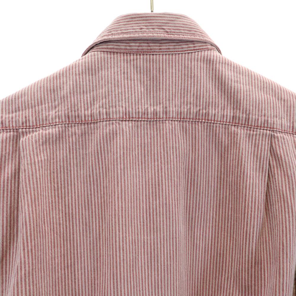 MIHARA YASUHIRO made in Japan Hickory stripe Long sleeve Layered shirt S Men's Used