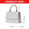 X7XC Practical Womens Evening Bag Rhinestones Shoulder Purse Fashion Crossbody Purse