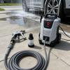 High-Pressure Wear-Resistant Car Wash Hose with Fiber-Reinforced Water Gun