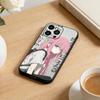 Anime Cute B-BOCCHI T-THE R-ROCK  Phone Case For iPhone 16,15,14,13,12,17,Pro Max,Plus Silicone Black Case