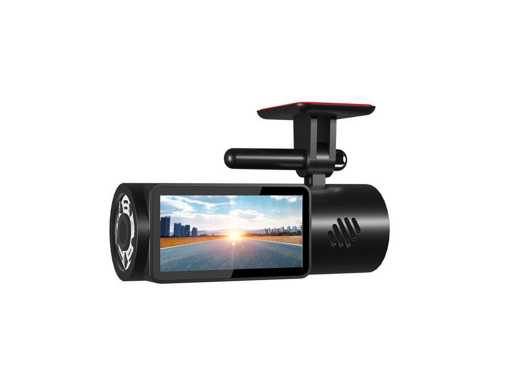 HD Dual-Lens WiFi Dash Cam with Night Vision & Mobile Connectivity