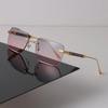 Vintage Square Sunglasses Women Men Retro Casual Fashion Black Clear Sun Glasses Female Eyewear