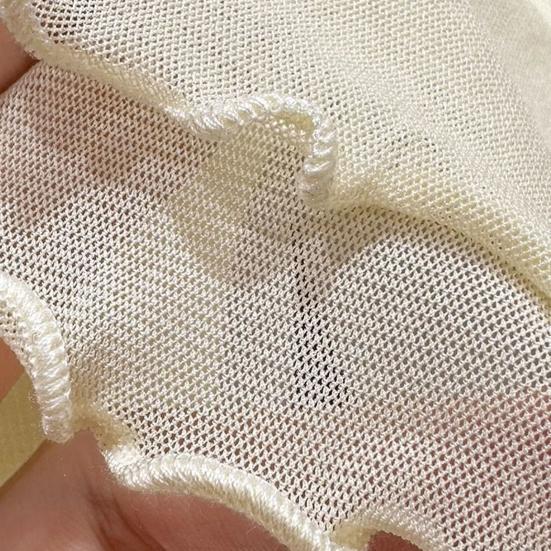 Dámské letní spodní topy s kulatým výstřihem a dlouhým rukávem, síťované průhledné topy na slunce