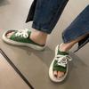 Open Toe Sandals With Strap Woman Slippers Outside Soft Canvas Shoes for Women Thick Slides New Collection Casual Vip Style Shoe