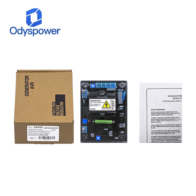 SX460 AVR Generator Automatic Voltage Regulator Stabilizer SX440 Excitation Control Module Brushless Generator Parts Shaluo