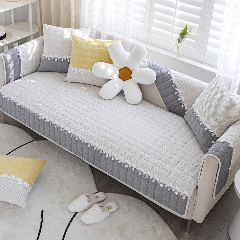 Four Seasons General Fabrics Non-Slip Modern Simple Sofa Cover Cover Full Cover Cushion Cover Towel Thickened