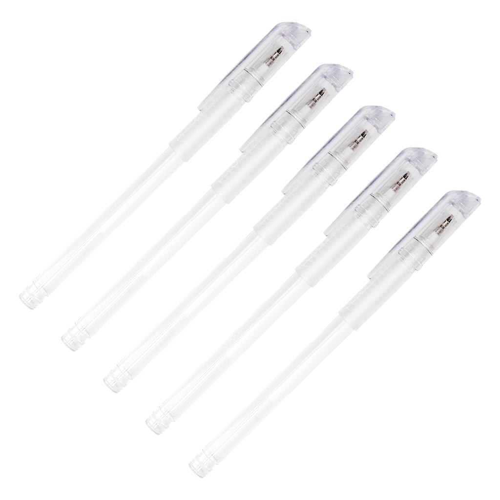 10pcs Beauty Positioning Marker Washable Tattoo Skin Eyebrow Microblading Marker Pen White
