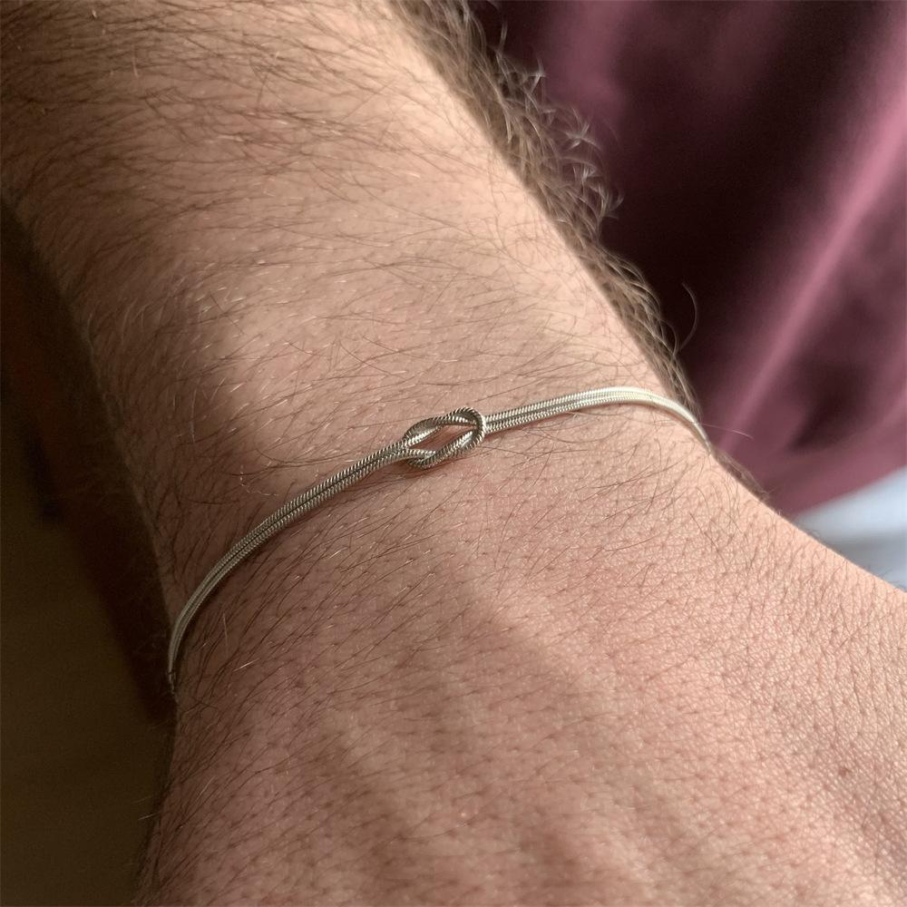 Stainless Steel Cuban Chain Bracelet for Men Hiphop Punk Multi Layer Smooth Opening Bracelet Bangle Classic Street Jewelry Gifts