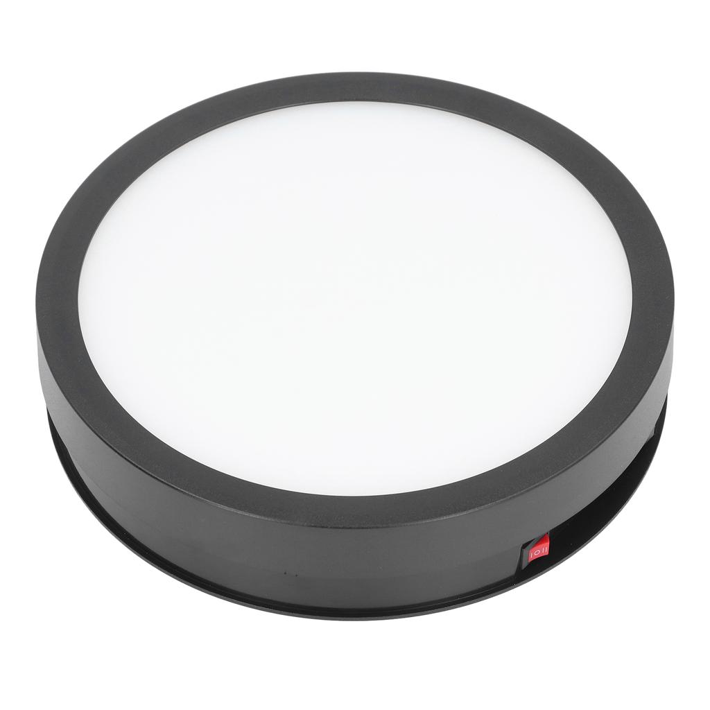 360 Degree Rotating Display Stand Speed and Direction   USB Powered 22cm Electric Rotating Turntable with Colorful Light