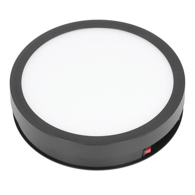 360 Degree Rotating Display Stand Speed and Direction USB Powered 22cm Electric Rotating Turntable with Colorful Light