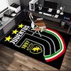 1pc Juventus Football Club Carpet for Room Floor Mat, Comfortable Office Chair Printed Area Rug, Beautiful Hotel Rug
