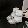 Fashion retro square pants shoes light ** fork straps casual single shoes women's summer ballet Mary Jane shoes