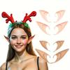 Nádherné latexové elfí uši pro mystickou vílu a andělské cosplay Halloweenské kostýmové doplňky Fotodoplňky Ideální pro dospělé