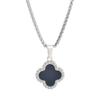 Four-Leaf Clover Necklace Women'S High-Value Versatile Trend Diamond-Encrusted Pendant Autumn And Winter Sweater Chain