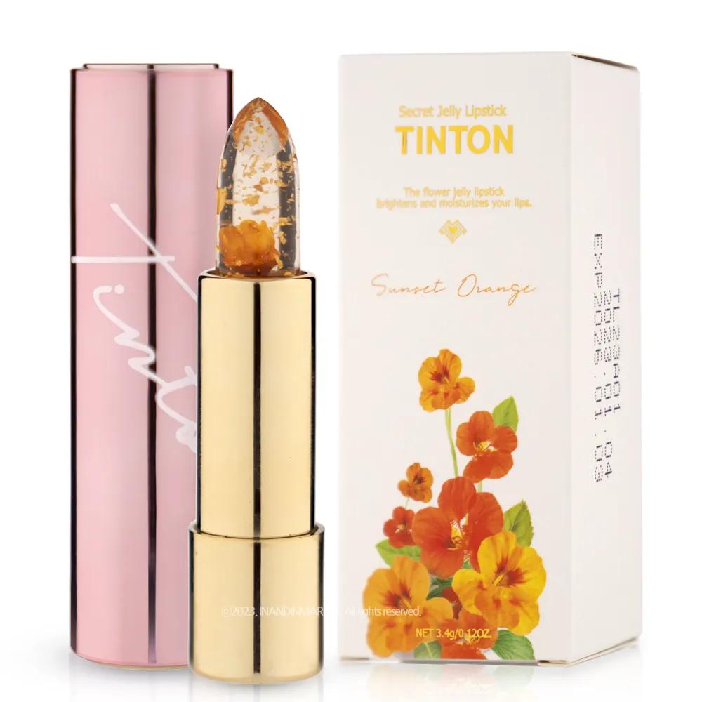 TINTON Secret Jelly Flower Lipstick Sunset Orange