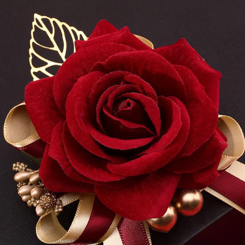 Wedding Corsage Set: Bride, Groom, Parents, Groomsman & Bridesmaid - Everlasting Blooms