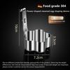 304 Stainless Steel Poached Egg Mold Creative Household Kitchen Gadgets Portable Breakfast Fried Egg Steamed Egg Shaping Device