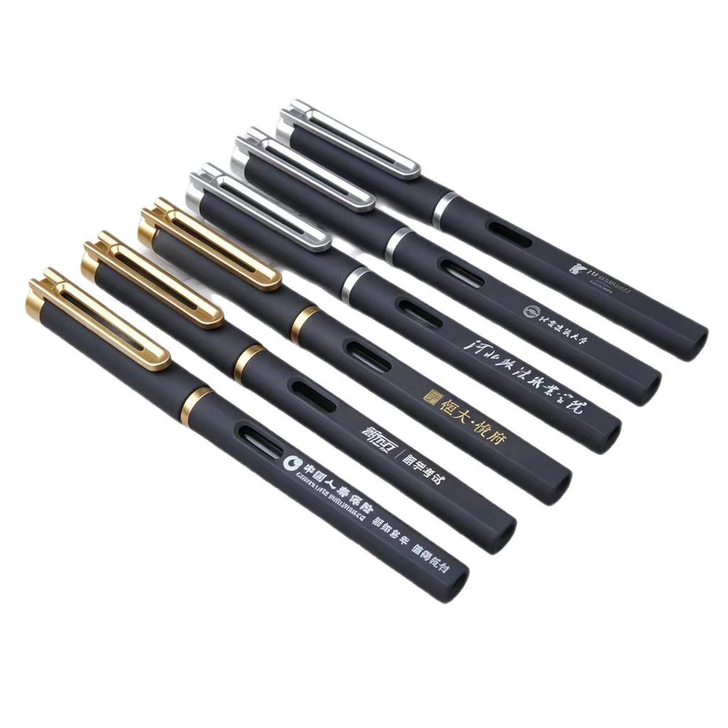 Available Creative Signature Gel Pen - 0.5 Black Ink, Multi-color Options, Custom Logo Printing, Promotional Pen