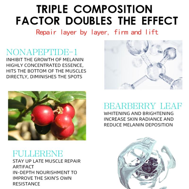 Sofortige Faltenentferner-Gesichtscreme, Lifting, Straffung, Verblassen feiner Linien, Anti-Aging, Aufhellung, Feuchtigkeitsspendend, Aufhellung, koreanische Kosmetik