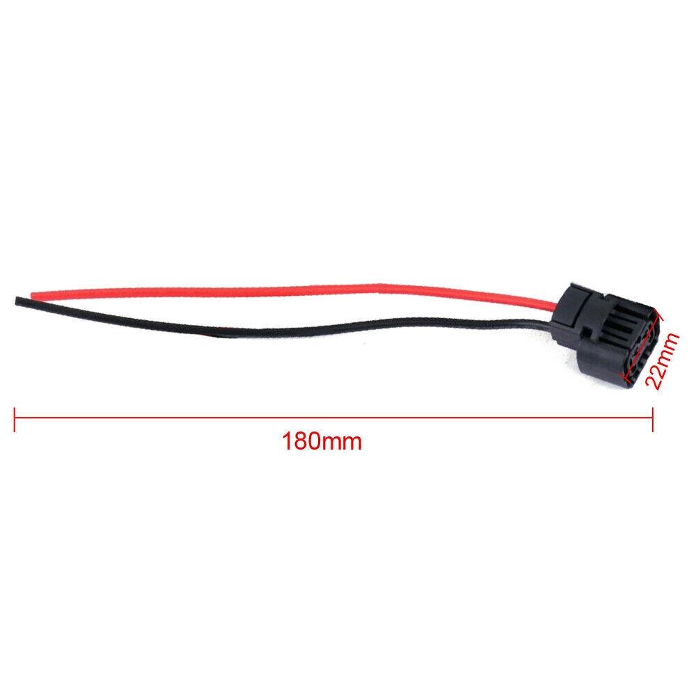 Wire Pigtail Female P 4W Two Harness Fog Light Replacement Socket Connector Lamp