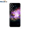 For Samsung S24 FE Case Stylish Flowers Painted Cover Clear Silicone Phone Case for Samsung Galaxy S24 S24FE Soft Shell Fundas