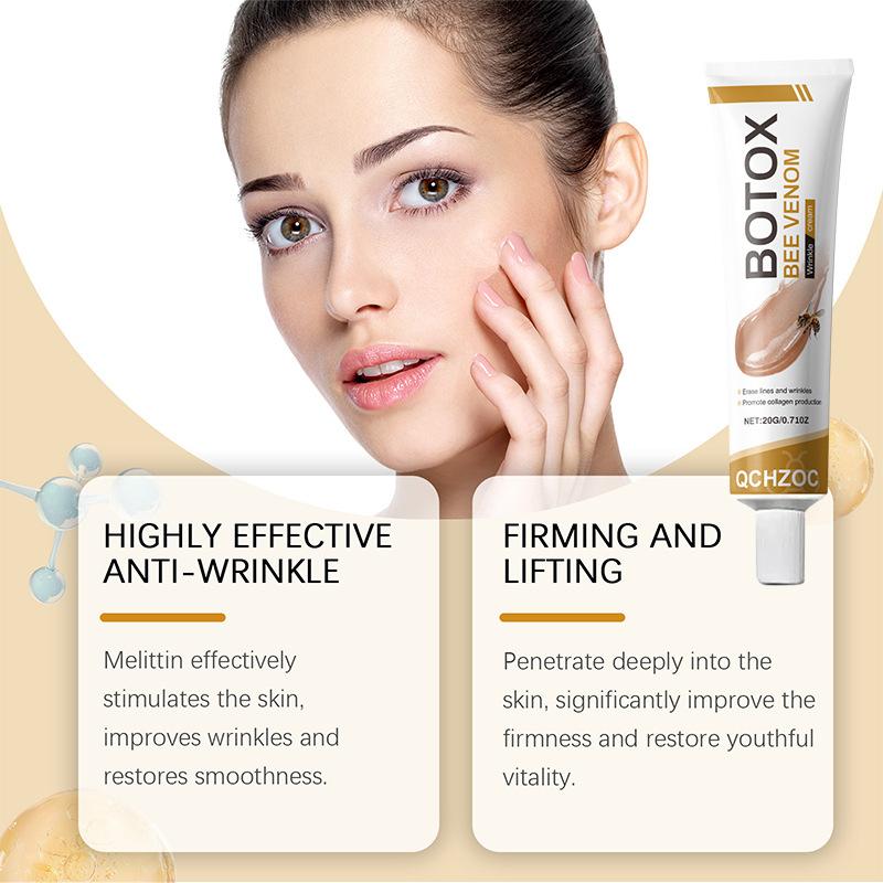 Bee Venom Anti-Wrinkle Cream 50ml | Lifting & Firming, Moisturizing, Reduce Fine Lines & Wrinkles, Natural Bee Venom Peptide for Men & Women