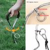 Alloy Steel Baseball Swings Trainer With 50 Feet Retractable Rope And Ball For Backyard Practice And Skill Improvement