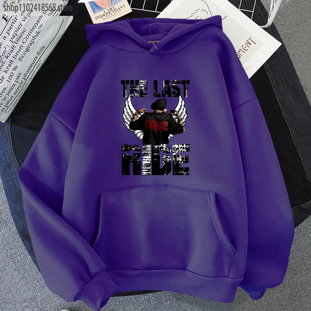 

Толстовки с капюшоном Sidhu Moose Wala The Last Ride с принтом букв, толстовка для мужчин/женщин, повседневная одежда для женщин, топы 3XL