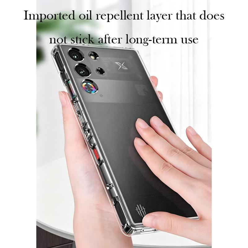 Case For Redmagic 11 11S PRO PLUS Transparent  Back Cover Case for REDMAGIC 11S PRO