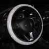 38CM Car Steering Wheel Cover Diamond Wheel Cover for Women Steering Wheel Cover Universal Anti-Slip Car Styling Accessories