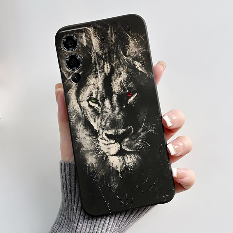 Case For Doogee N60 Pro Phone Case Luxury Cute Love Heart Rabbit Cartoon Funny Cover Black TPU Soft Silicone Protective Casing
