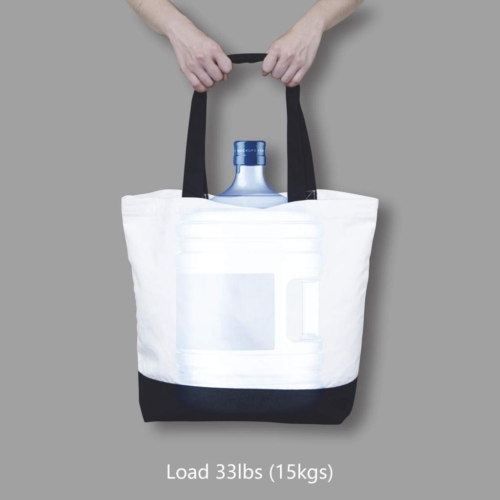Simple Casual Canvas Bag, Bento Bag Lunch Box Beach Tote Bag Simple Tote Bag SG