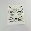Cat Stickers Animal Face Makeup for Halloween Facial Decoration, Party Decorations, Carnival/Mardi Gras/Masquerade
