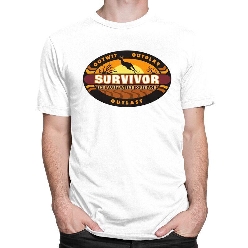Custom Cool Adventure Game TV Show Survivor T Shirt Men 100 Cotton Tshirt Leisure Tees Streetwear Tshirt