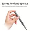 Xiaomi Mini Screwdriver Set 25 in 1 Flat Head/Cross Shaped Household Manual Repair Tools for Cell Phone Glasses Computer Tablet Detach