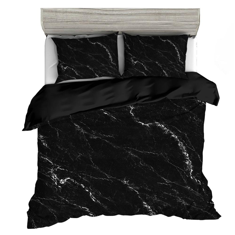 Geometric luxury honeycomb stone pattern 3D printed bedding set queen size 2/3pcs microfiber duvet cover cool style