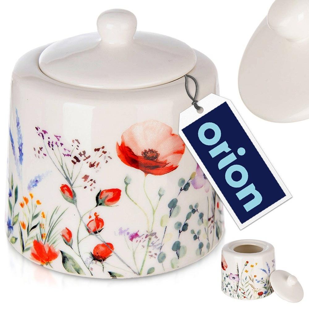MAKI White Porcelain Sugar Bowl 320 Ml