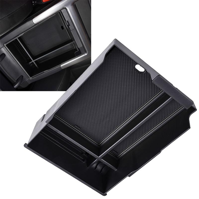 ABS Center Console Armrest Secondary Organizer For Hyundai Palisade + Ert Storage Box Glove Organizer Tray with Mat