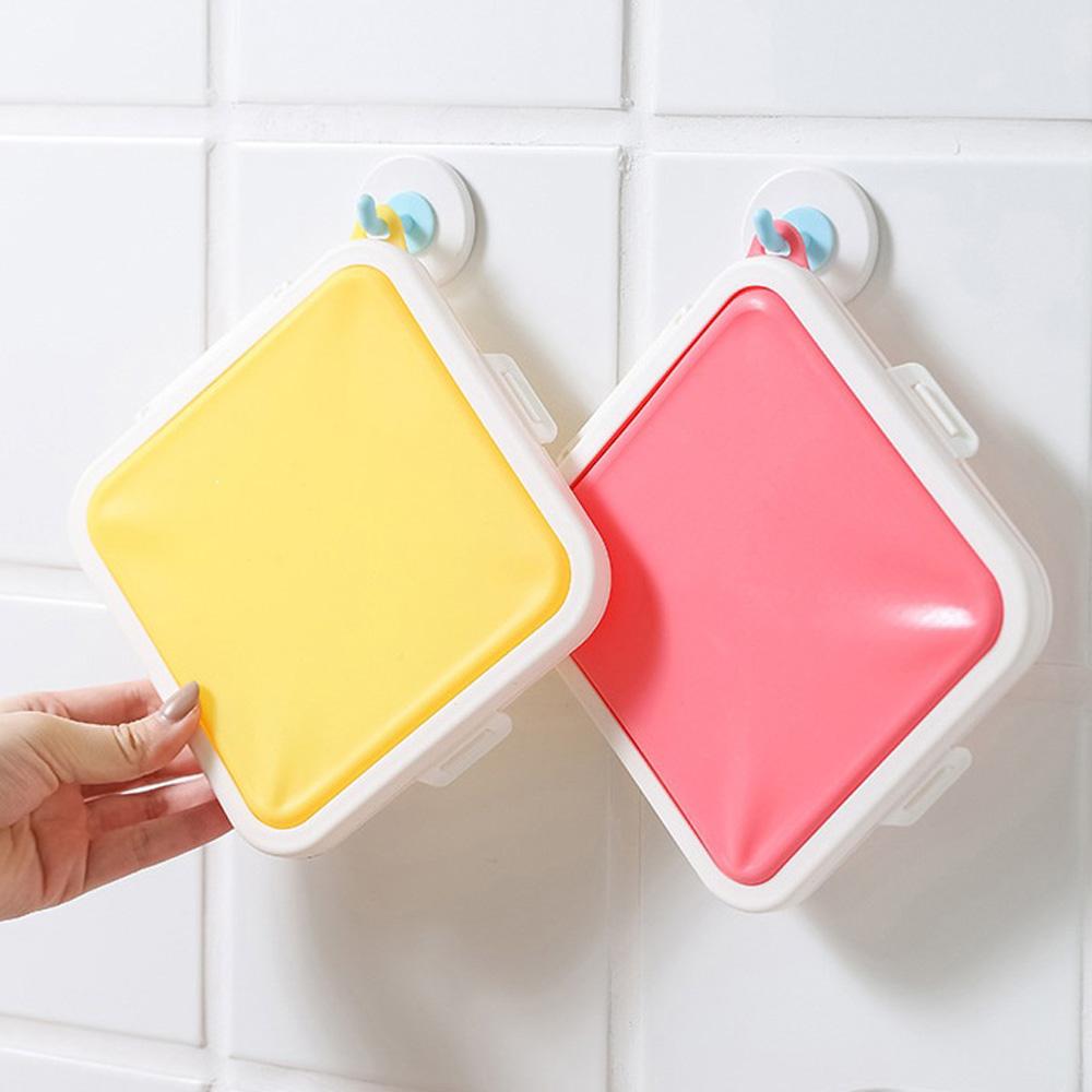 Nouvelle boîte de rangement pour sandwichs grillés en silicone portable, contenants Bento alimentaires réutilisables, boîtes à lunch conservation fraîche, vaisselle micro-ondes