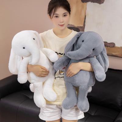 Niedliche niedliche Babyelefant Puppe Plüschtier Elefantenpuppe Kinder beruhigende Stoffpuppe Mädchen Geburtstagsgeschenk