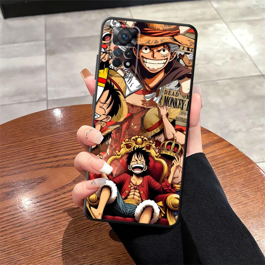 Cartoon One Pieces Funda Phone Cover Case for Xiaomi Redmi Note 11 13 Pro Plus 11s 12s 12 Pro 9 10S 9S 7 8 14 10