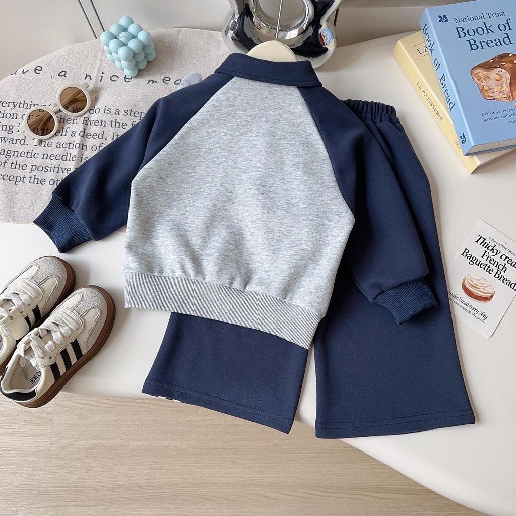 Autumn Rabbit Long Sleeve Top & Pants Set for Baby Girls - AQB108