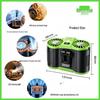 Hanging Waist Fan: Large Capacity, Long Battery Life, Dual Airflow, Portable for Outdoor Construction