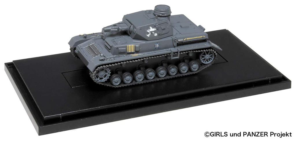 Platts Girls Panzer Tenohira Senshado Collection 4 Tank D Type When Anko Team Found Scale Painted Complete Product & No. 1/72 GPC72-15